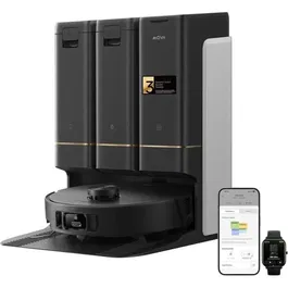 Mova Aspirateur Robot Laveur Z50 Ultra avec Aspiration 19000 Pa et Détection en Temps Réel