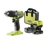 Ryobi RPD18BL1-2C42S Perceuse-visseuse à percussion sans fil BRUSHLESS 18V ONE+, 54 Nm, 2 batteries Li-Ion 4 Ah et 2 Ah, chargeur, sac de transport