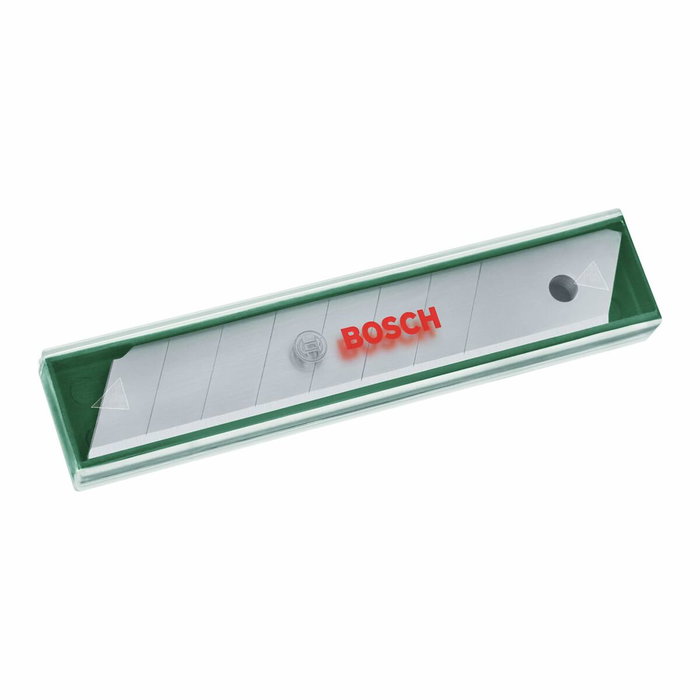 Bosch Set de 10 lames sécables 18 mm en acier SK5 Bosch Set de 10 lames sécables 18 mm en acier SK5