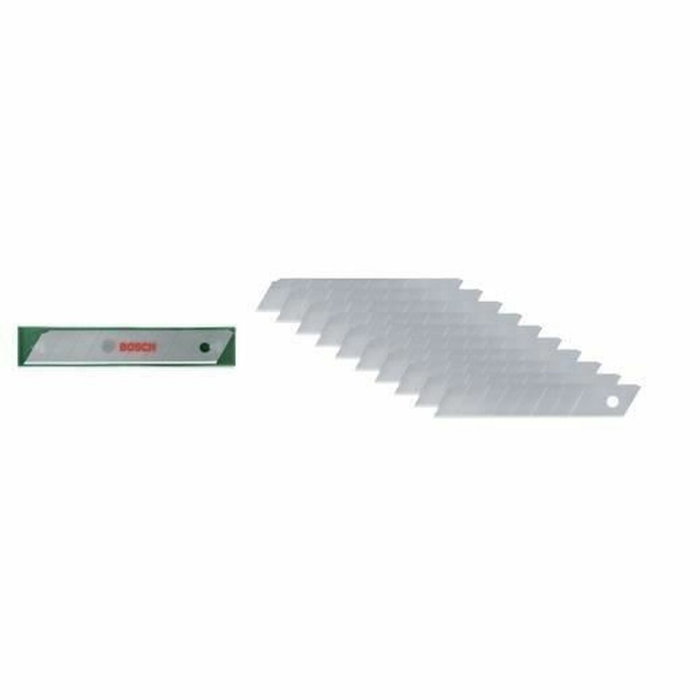 Bosch Set de 10 lames sécables 18 mm en acier SK5 Bosch Set de 10 lames sécables 18 mm en acier SK5