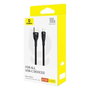 Baseus Câble USB A vers USB-C Noir 1 m