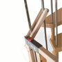 Roba Barrière de Sécurité Safety Up, Bois Naturel, 93,5 à 120,5 cm