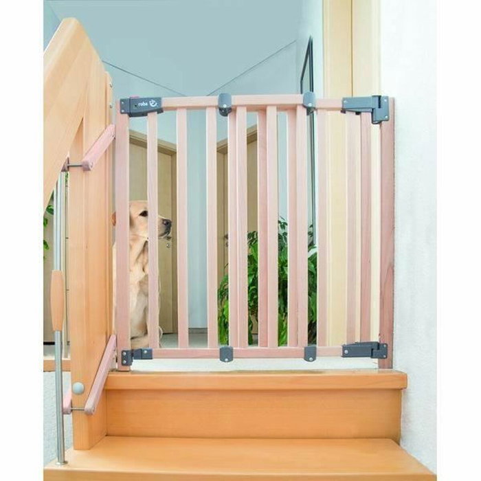 Roba Barrière de Sécurité Safety Up, Bois Naturel, 93,5 à 120,5 cm Roba Barrière de Sécurité Safety Up, Bois Naturel, 93,5 à 120,5 cm