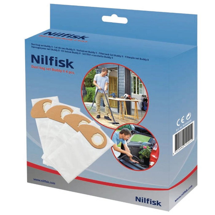 Sac de Rechange pour Aspirateur Nilfisk BUDDY II 4UD