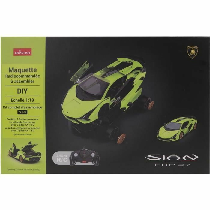 Turbo Challenge Lamborghini Sian 1/18 - Vert