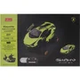 Turbo Challenge - Lamborghini Sian Voiture Télécommandée Échelle 1/18, Vert, Kit de 85 Pièces à Monter avec Télécommande, Vitesse 8 km/h