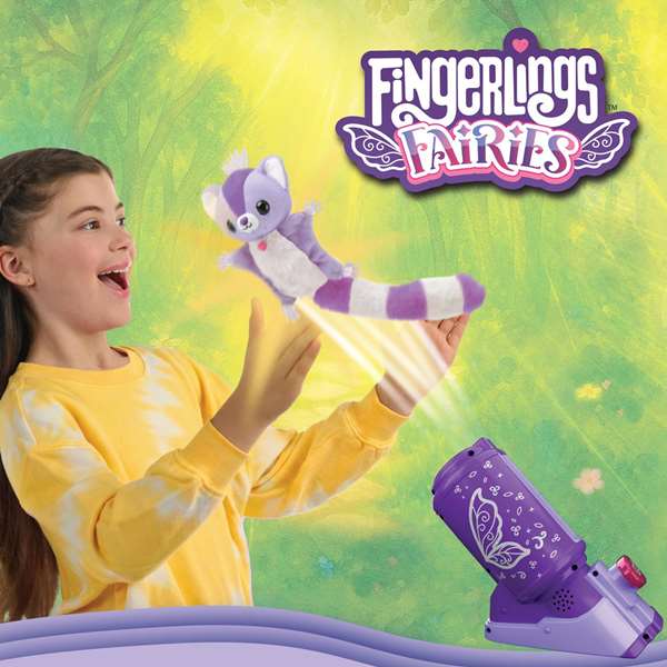 Bizak Fingerlings Fairies Ardilla Voladora
