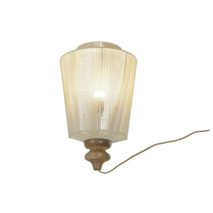 Applique Home ESPRIT Marron Beige 60 W Naturel Urbaine 220 V 34 X 18 X 55 CM