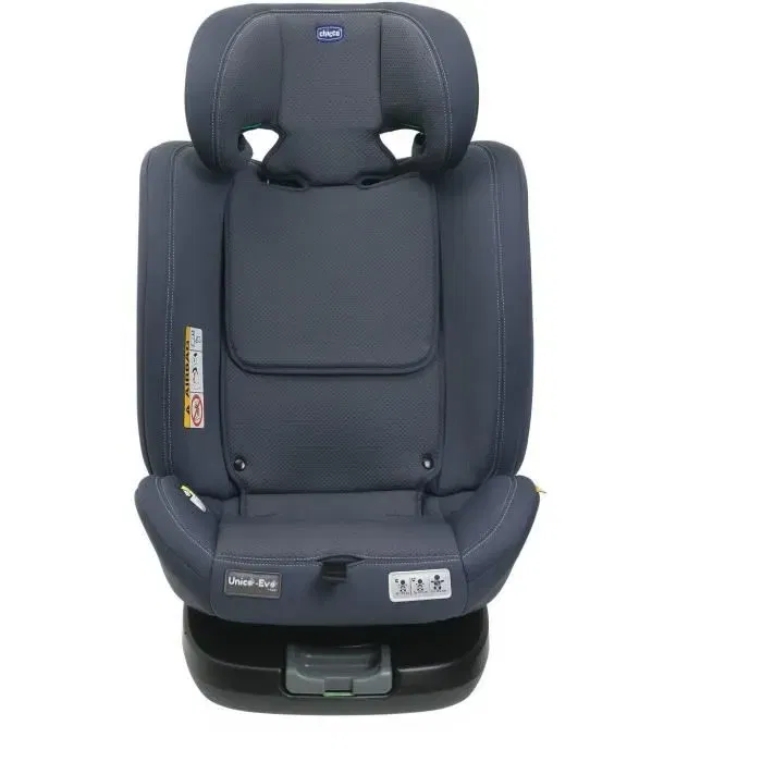 Chicco Siège-Auto Unico CHICCO Evo i-Size India Ink - Groupe 0/1/2/3 (0-12 ans), Tout-en-un Sécurité et Confort, Homologué ECE R129