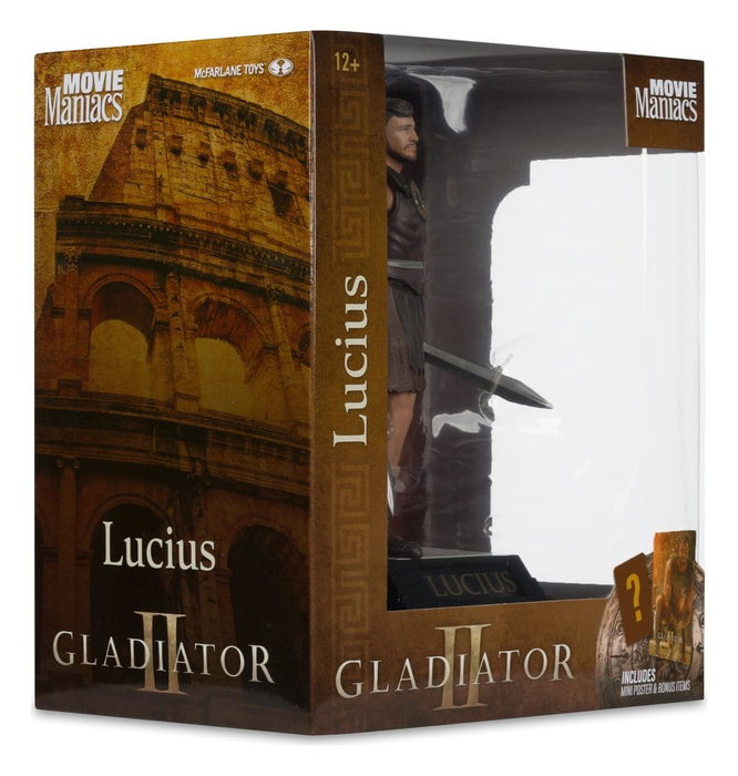 Gladiator 2 figurine Movie Maniacs Lucius 16 cm Gladiator 2 figurine Movie Maniacs Lucius 16 cm
