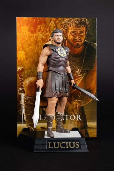 Gladiator 2 figurine Movie Maniacs Lucius 16 cm Gladiator 2 figurine Movie Maniacs Lucius 16 cm