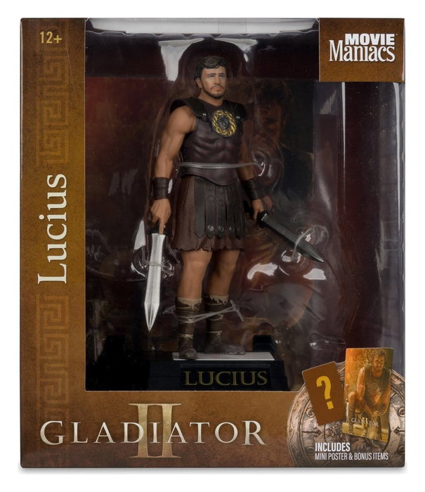 Gladiator 2 figurine Movie Maniacs Lucius 16 cm Gladiator 2 figurine Movie Maniacs Lucius 16 cm
