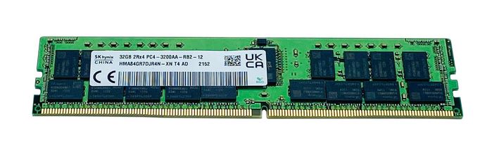 Dell 32 Go DIMM Registered DDR4 288 Pin Dual Rank 1,2V ECC Dell 32 Go DIMM Registered DDR4 288 Pin Dual Rank 1,2V ECC