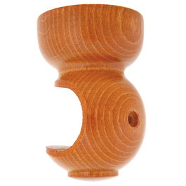 RIEL CHYC Support en bois lisse plafond 28 x 82 mm Teck