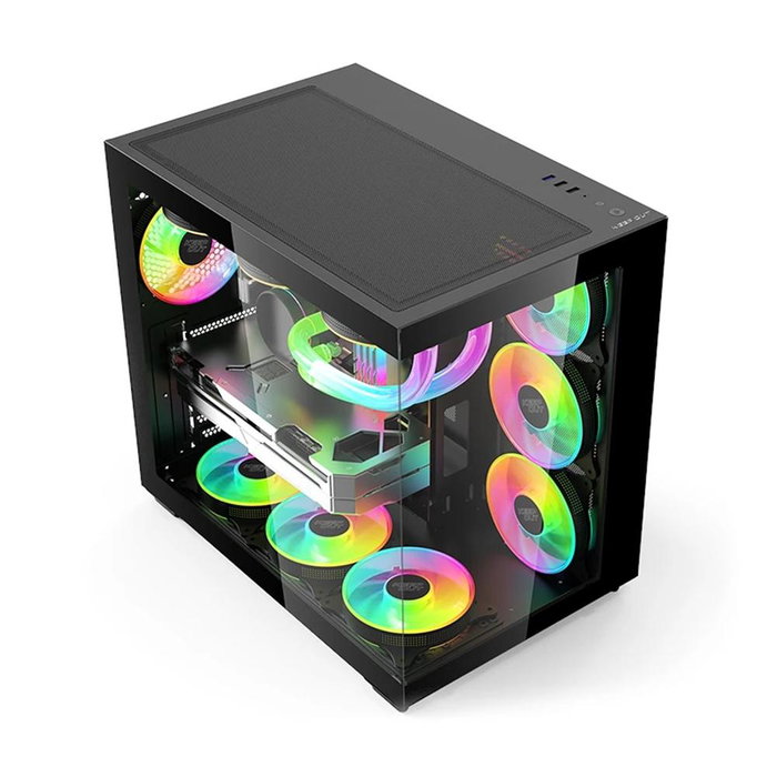 Keep Out XC-800 PRO ARGB Boîtier PC Gaming Noir