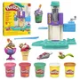 Play-Doh - Mes Glaces Arc-en-Ciel - Pâte à modeler, Machine à Crème Glacée Factice, 5 Pots de 56 g avec Accessoires, Jouet pour Enfants Dès 3 Ans