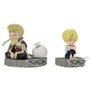 BANPRESTO Figura Sanji et Zeff World Collectable Figure One Piece - Statuette 6 cm - Recommandé +15 ans