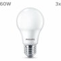 Philips Ampoule LED E27 Blanc chaud - Lot de 3 pièces