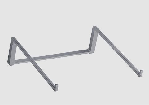 Rain Design mBar Pro Support portable pour MacBook en aluminium Space Gray - Inclination et surélévation