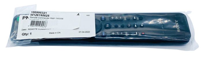 Sony RMF-TX520E Télécommande universelle