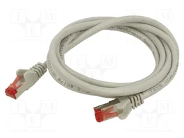 GOOBAY Câble Ethernet Cat 6 S/FTP 1,5m Gris