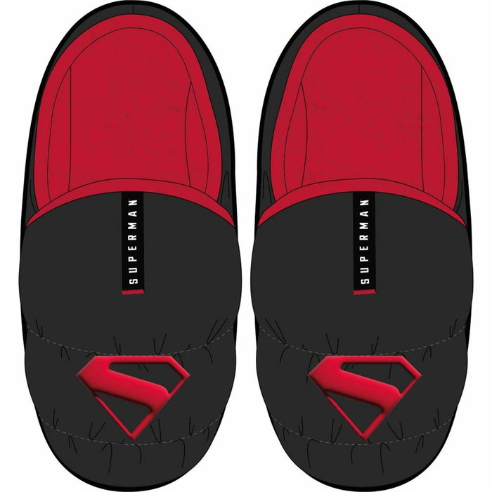 Chaussons Superman Noir Chaussons Superman Noir