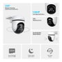 TP-Link TC40 - Caméra de sécurité IP intérieure/extérieure, vision nocturne, détection de mouvement, audio bidirectionnel, connexion WiFi