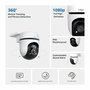 TP-Link TC40 - Caméra de sécurité IP intérieure/extérieure, vision nocturne, détection de mouvement, audio bidirectionnel, connexion WiFi