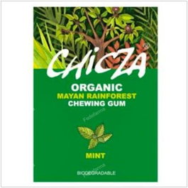 CHIZCA Gomme à mâcher organique goût menthe