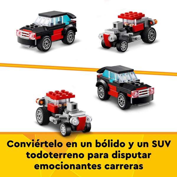LEGO Creator 3-en-1 Camion Remorque avec Hélicoptère 31146