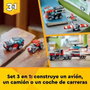 LEGO Creator 3-en-1 Camion Remorque avec Hélicoptère 31146