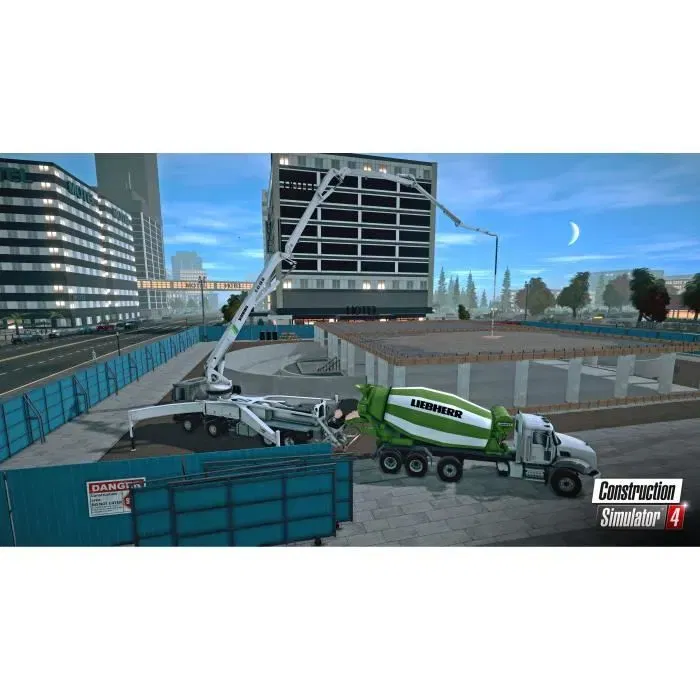 Microids Construction Simulator 4 - Jeu vidéo de simulation de construction pour Nintendo Switch - Version boîte - Dès 3 ans