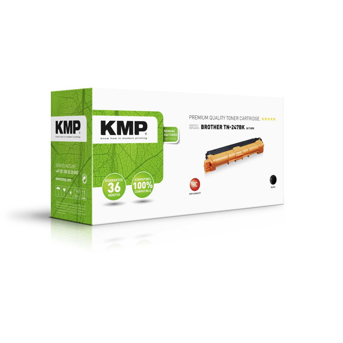 KMP B-T109X Toner noir compatible avec Brother TN-247 BK