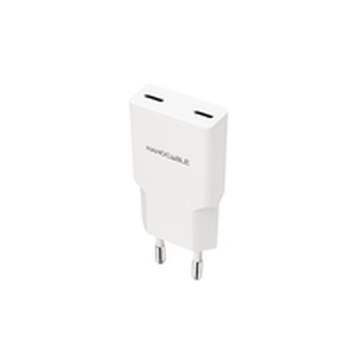 Chargeur mural NANOCABLE 10.10.2023 Blanc 20 W Chargeur mural NANOCABLE 10.10.2023 Blanc 20 W
