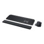 Logitech MX Keys S Combo - Ensemble Clavier QWERTZ et Souris MX Master 3S - Graphite