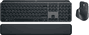 Logitech MX Keys S Combo - Ensemble Clavier QWERTZ et Souris MX Master 3S - Graphite