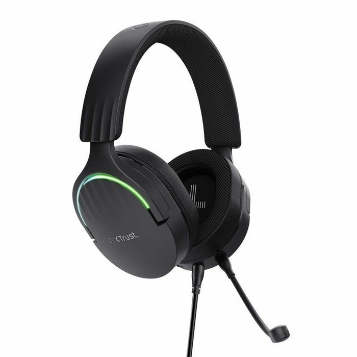 Casques avec Micro Gaming Trust GXT 490 Noir Multicouleur