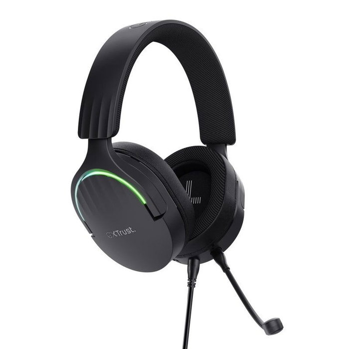 Casques avec Micro Gaming Trust GXT 490 Noir Multicouleur