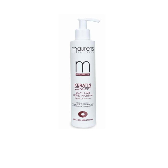 Maurens - Masque Leave-in Easy Comb à la Keratine 200 ml - Facilite le Coiffage, Soin sans Rinçage avec Vitamines B3, B6, B7 et Filtre Solaire Maurens - Masque Leave-in Easy Comb à la Keratine 200 ml - Facilite le Coiffage, Soin sans Rinçage avec Vitamines B3, B6, B7 et Filtre Solaire