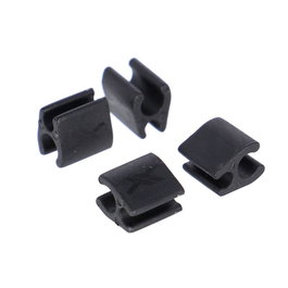 XLC Kit de clips pour câble Di2 BR-X121, 2.5mm et gaine 4mm, 30 unités