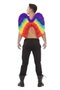 My Other Me Alas Rainbow One Size - Ailes multicolores en plumes pour adultes - Produit multilingue (espagnol, anglais, français, italien, portugais, allemand)
