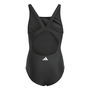 Maillot de Bain Fille Adidas 3 Bandas Mid Suit Gy Noir 42,5