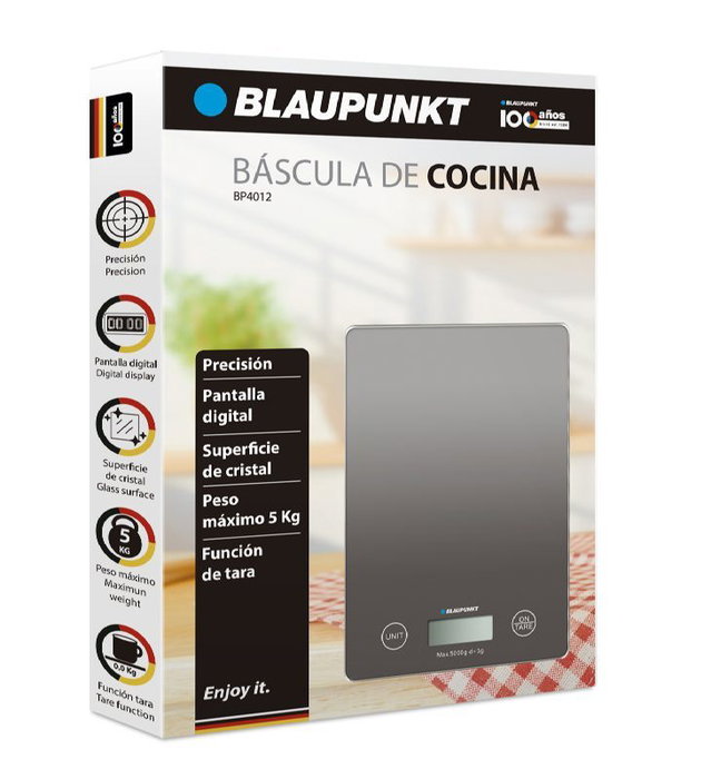 balance de cuisine Blaupunkt BP4012 5 kg Gris
