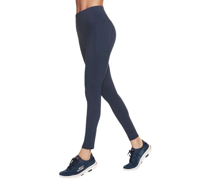 Skechers GoWalk Leggings synthétiques bleu foncé Taille 10