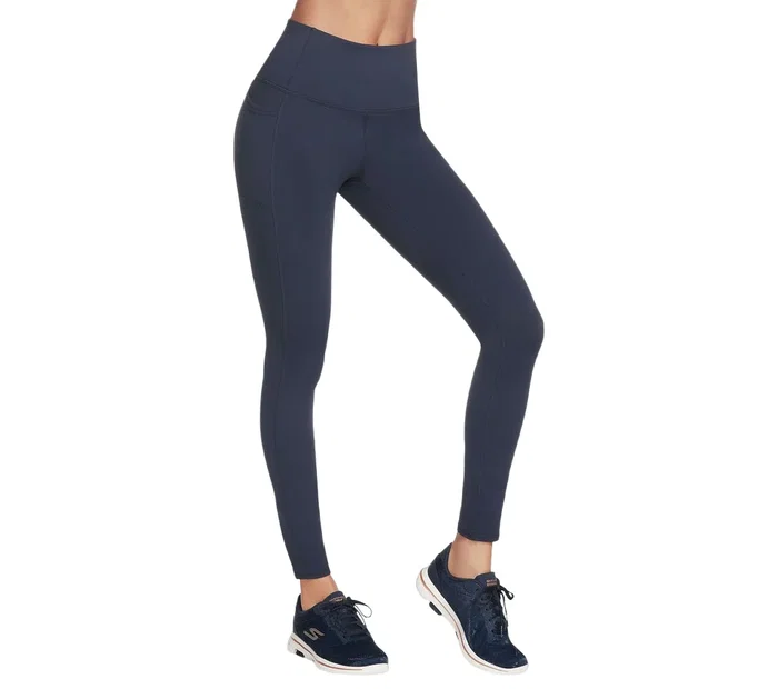 Skechers GoWalk Leggings synthétiques bleu foncé Taille 10