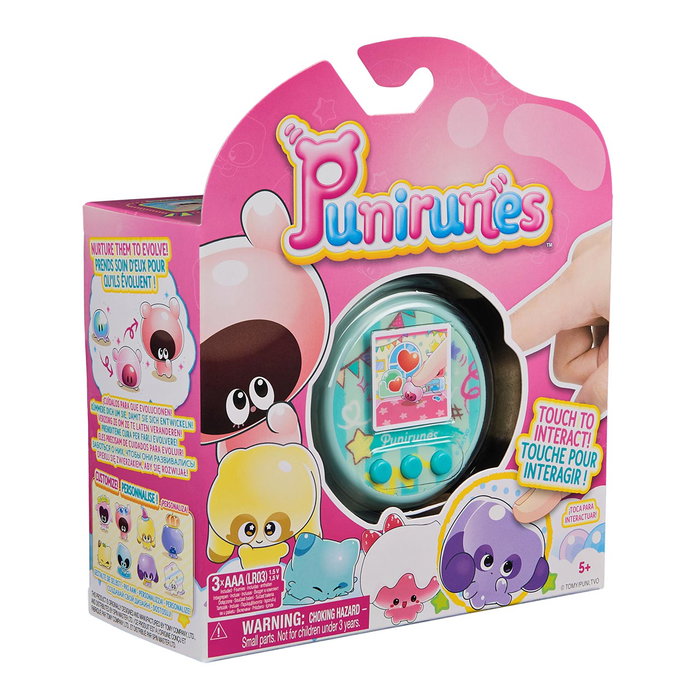 Spin Master - Punirunes - Jouet Sensoriel Numérique Mascotte avec Personnages à Collectionner (55), Écran Couleur, Alimentation et Soins, Licence Disney - À partir de 5 ans
