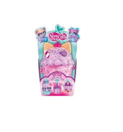Magic Box Smoothie Fun Parks Kitten Twins - Set de 2 figurines Cherry Pets avec 3 zones de jeu - Dimensions : 14,5 x 25 x 8,5 cm