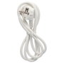 GSC Evolution Câble de connexion PVC + sucko (3x1.0mm) 1,5M Blanc