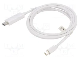 DIGITUS Câble mini DisplayPort vers HDMI 2m blanc