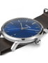 Cluse Montre CW0101501008 avec cadran bleu et bracelet en cuir marron